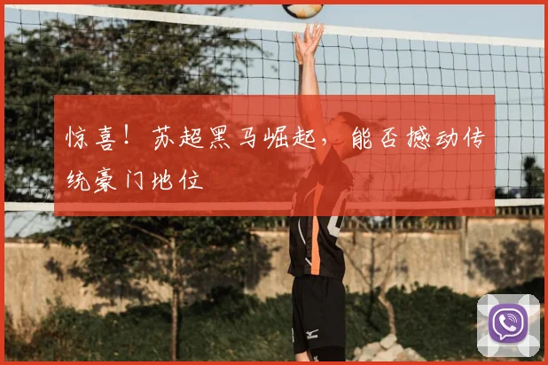惊喜!苏超黑马崛起,能否撼动传统豪门地位
